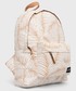 Plecak Roxy plecak damski kolor beżowy duży wzorzysty