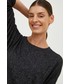 Bluzka Roxy longsleeve damska kolor czarny