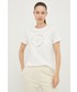 Bluzka Roxy t-shirt bawełniany kolor biały