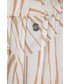 Spódnica Roxy spódnica kolor beżowy mini rozkloszowana