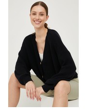Sweter kardigan 6110209900 damski kolor czarny - Answear.com Roxy