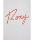 Bluza Roxy bluza damska kolor biały z aplikacją