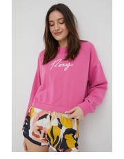 Bluza bluza damska kolor różowy z aplikacją - Answear.com Roxy