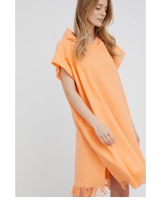 Strój kąpielowy narzutka plażowa bawełniana kolor pomarańczowy - Answear.com Roxy