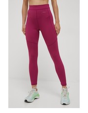 Legginsy legginsy damskie kolor różowy gładkie - Answear.com Roxy