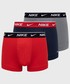 Bielizna męska Nike Bokserki (3-pack) męskie kolor czerwony