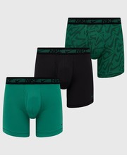 Bielizna męska bokserki (3-pack) męskie kolor zielony - Answear.com Nike