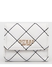 Portfel portfel damski kolor biały - Answear.com Guess