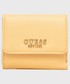 Portfel Guess portfel damski kolor pomarańczowy
