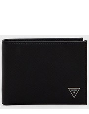 Portfel portfel męski kolor czarny - Answear.com Guess