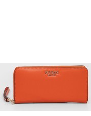 Portfel portfel damski kolor pomarańczowy - Answear.com Guess
