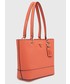 Shopper bag Guess torebka kolor pomarańczowy