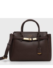 Shopper bag torebka kolor brązowy - Answear.com Guess