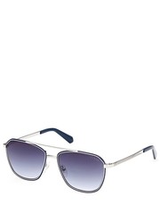 Okulary okulary przeciwsłoneczne męskie kolor szary - Answear.com Guess