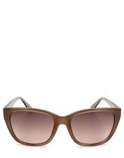 Okulary okulary przeciwsłoneczne damskie kolor brązowy - Answear.com Guess