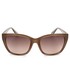 Okulary Guess okulary przeciwsłoneczne damskie kolor brązowy