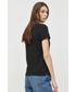 Bluzka Guess t-shirt bawełniany kolor czarny