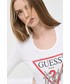 Bluzka Guess longsleeve damski kolor biały