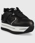 Sneakersy Guess sneakersy Harinna kolor czarny
