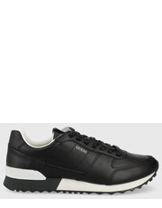 Sneakersy męskie buty PADOVA kolor czarny - Answear.com Guess