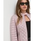 Kurtka Guess kurtka damska kolor różowy przejściowa