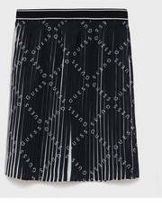Spódnica spódnica dziecięca kolor czarny midi rozkloszowana - Answear.com Guess