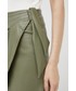 Spódnica Guess spódnica kolor zielony mini prosta