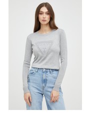 Sweter sweter damski kolor szary lekki - Answear.com Guess