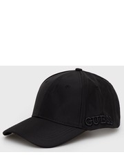 Czapka czapka kolor czarny gładka - Answear.com Guess