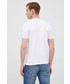 T-shirt - koszulka męska Guess t-shirt męski kolor biały gładki