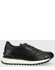 Buty sportowe sneakersy skórzane Varese kolor czarny - Answear.com Guess