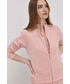Bluza Guess bluza damska kolor różowy gładka