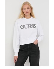Bluza bluza damska kolor biały z aplikacją - Answear.com Guess