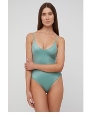Strój kąpielowy strój kąpielowy kolor zielony miękka miseczka - Answear.com Guess