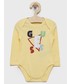 Bluzka Guess body bawełniane niemowlęce (4-pack)