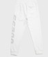 Spodnie Guess Spodnie dziecięce kolor biały z nadrukiem