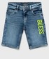 Spodnie Guess szorty jeansowe dziecięce regulowana talia
