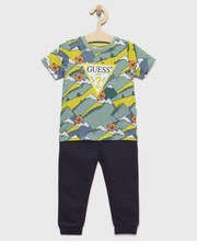 Spodnie komplet bawełniany dziecięcy - Answear.com Guess
