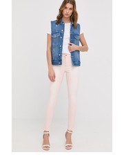 Jeansy jeansy damskie medium waist - Answear.com Guess
