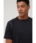T-shirt - koszulka męska Under Armour t-shirt treningowy kolor czarny gładki