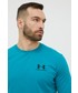 T-shirt - koszulka męska Under Armour longsleeve 1329585 męski kolor niebieski z nadrukiem