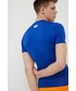 T-shirt - koszulka męska Under Armour t-shirt treningowy 1361518 kolor niebieski
