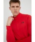 T-shirt - koszulka męska Under Armour longsleeve 1328495.602 męski kolor czerwony gładki