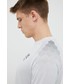 T-shirt - koszulka męska Under Armour longsleeve treningowy Armourprint 1370414 kolor szary z nadrukiem