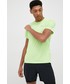 T-shirt - koszulka męska Under Armour t-shirt do biegania Speed Stride 2.0 1369743 kolor zielony gładki