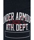 Krótkie spodenki męskie Under Armour szorty sportowe Rival Terry Athletic Department 1370356 męskie kolor czarny