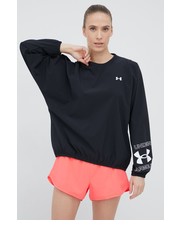 Bluza bluza treningowa Graphic damska kolor czarny z nadrukiem - Answear.com Under Armour