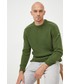 Sweter męski Pepe Jeans sweter bawełniany męski kolor zielony
