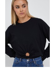 Bluzka longsleeve bawełniany kolor czarny - Answear.com Pepe Jeans