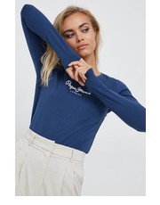 Bluzka longsleeve damski kolor granatowy - Answear.com Pepe Jeans